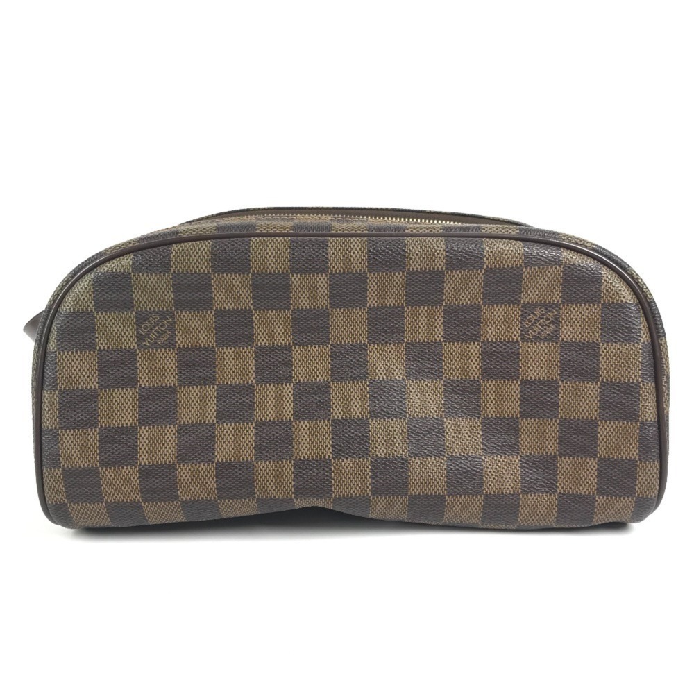 LOUIS VUITTON Brown Damier Canvas Pouch - Picture 2 of 14